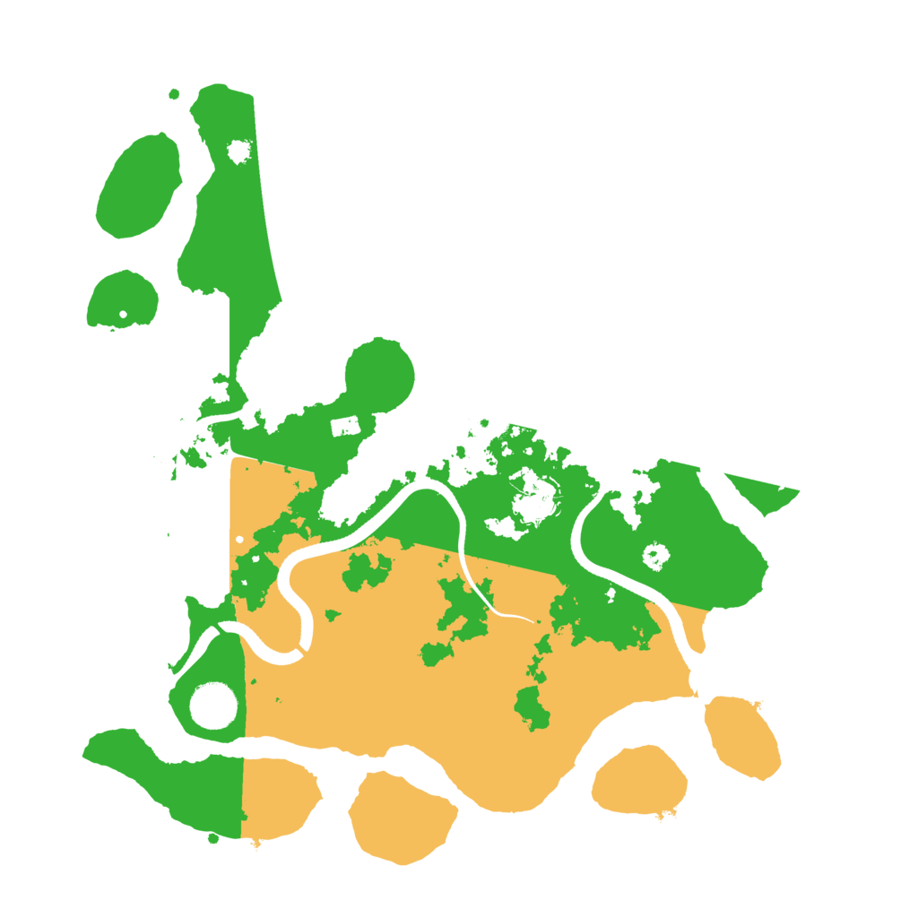 Biome Rust Map: Procedural Map, Size: 3500, Seed: 1785862698