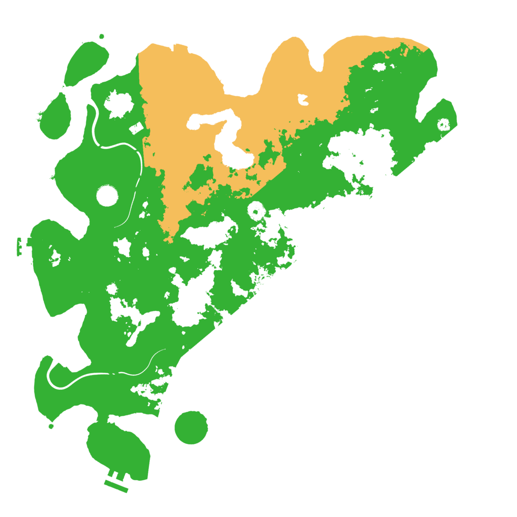 Biome Rust Map: Procedural Map, Size: 4250, Seed: 29355