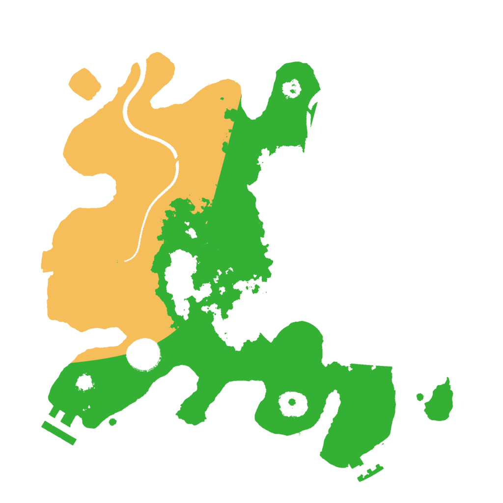 Biome Rust Map: Procedural Map, Size: 2750, Seed: 79078