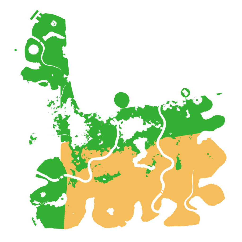 Biome Rust Map: Procedural Map, Size: 4250, Seed: 2117135866