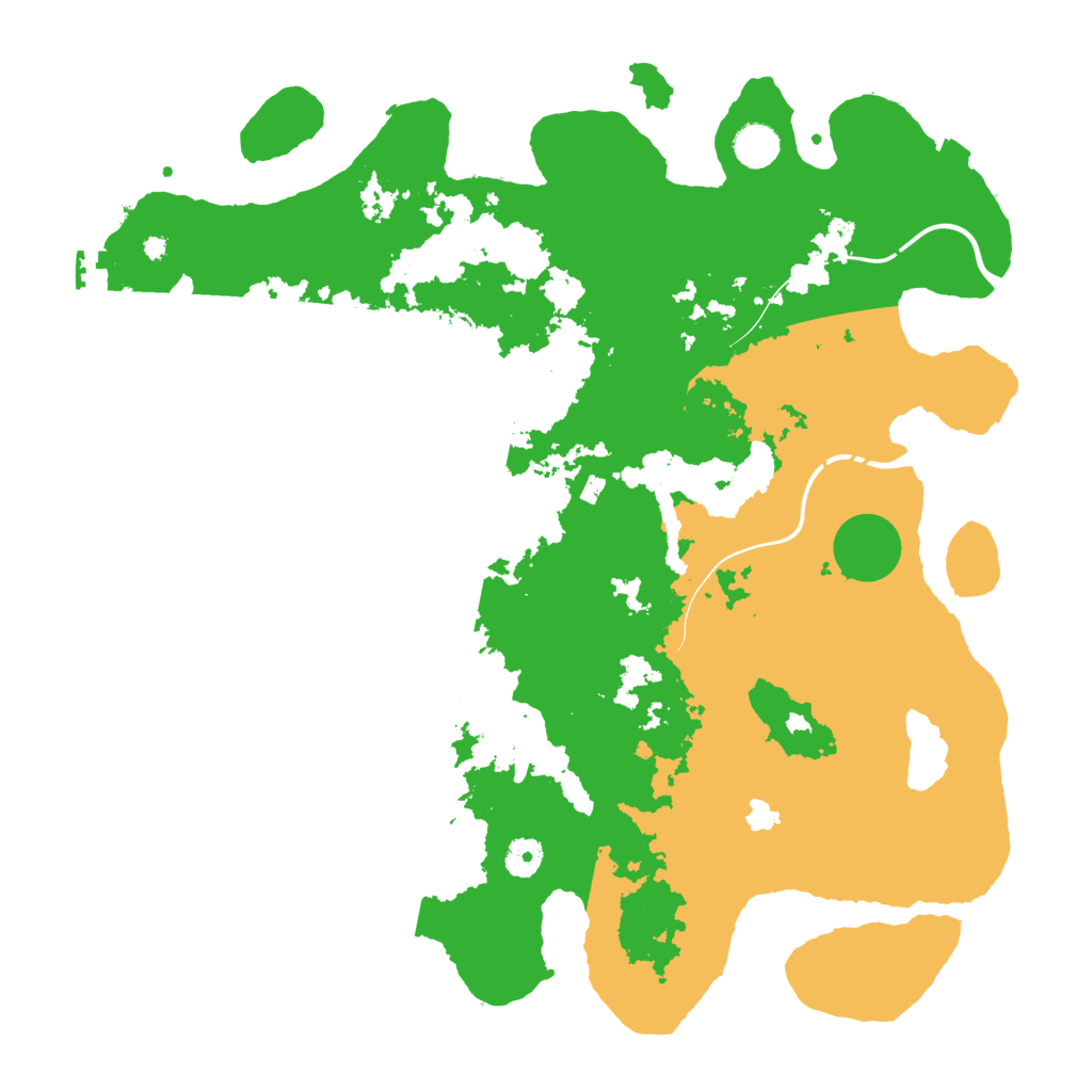 Biome Rust Map: Procedural Map, Size: 4250, Seed: 22325