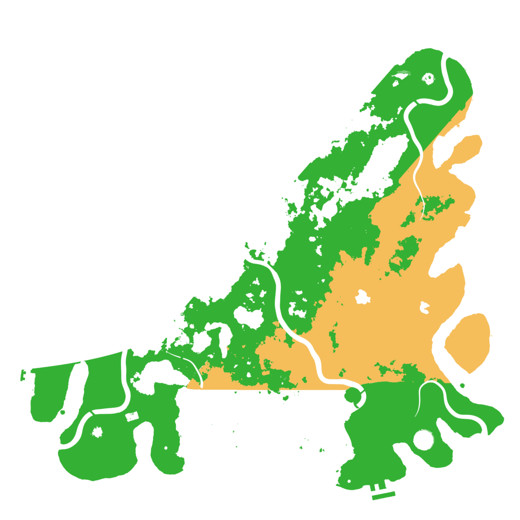 Biome Rust Map: Procedural Map, Size: 4500, Seed: 507813702