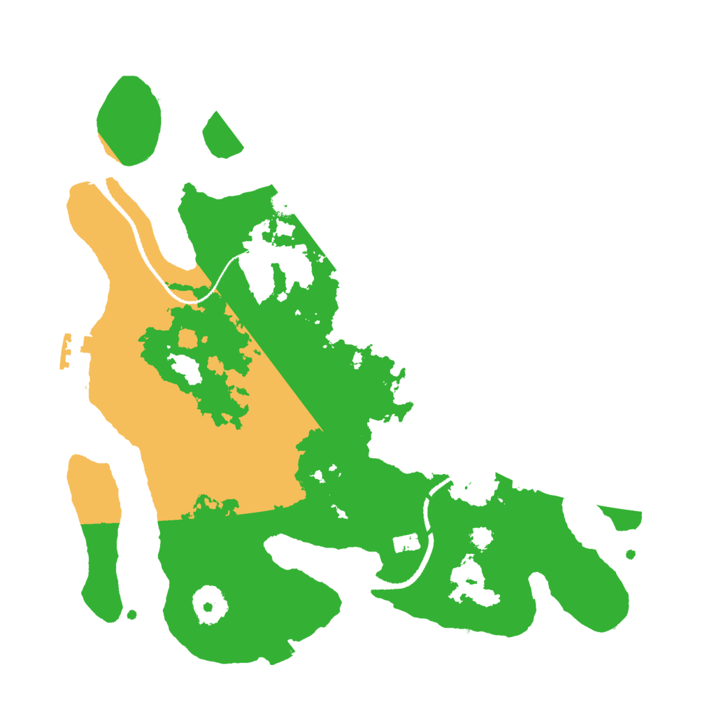 Biome Rust Map: Procedural Map, Size: 3000, Seed: 1967484512