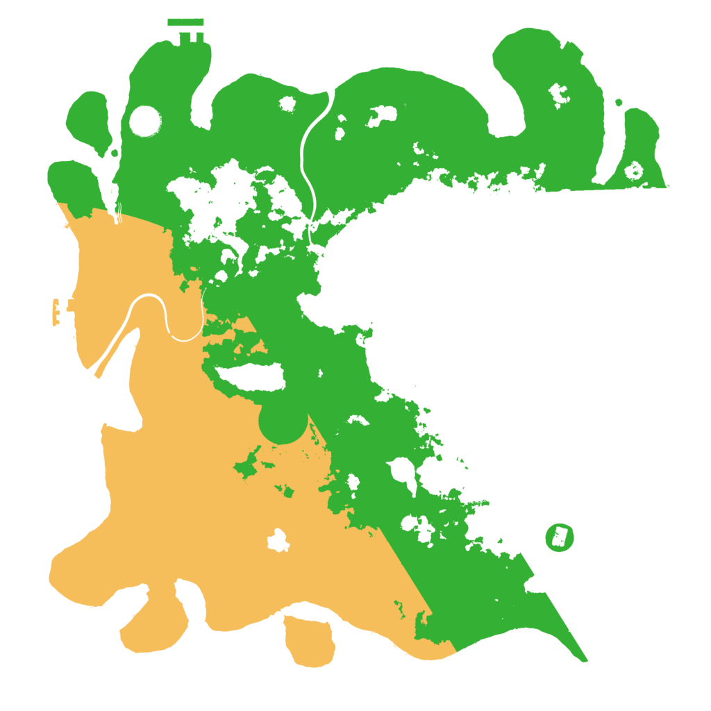 Biome Rust Map: Procedural Map, Size: 4000, Seed: 4872158