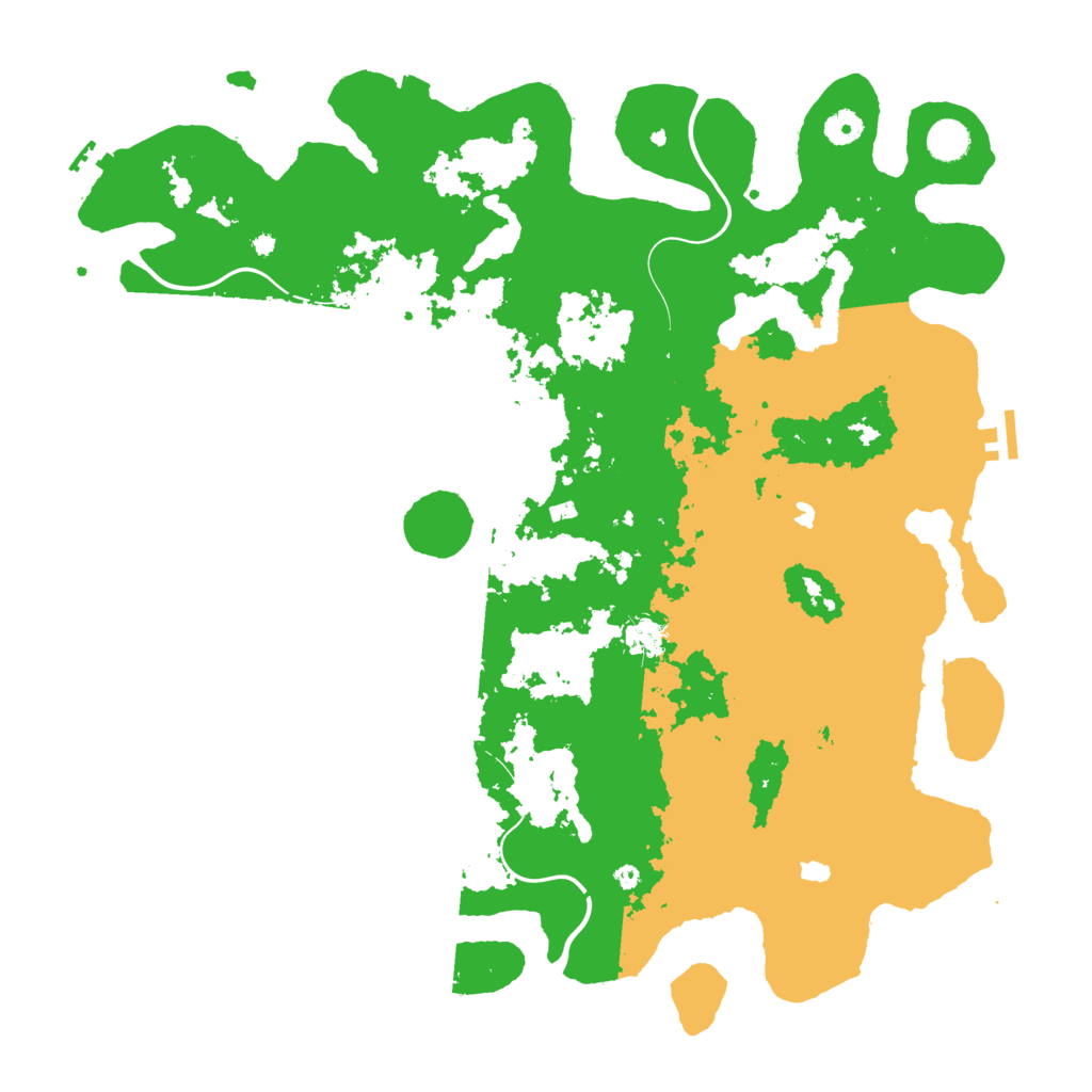 Biome Rust Map: Procedural Map, Size: 4500, Seed: 26413846
