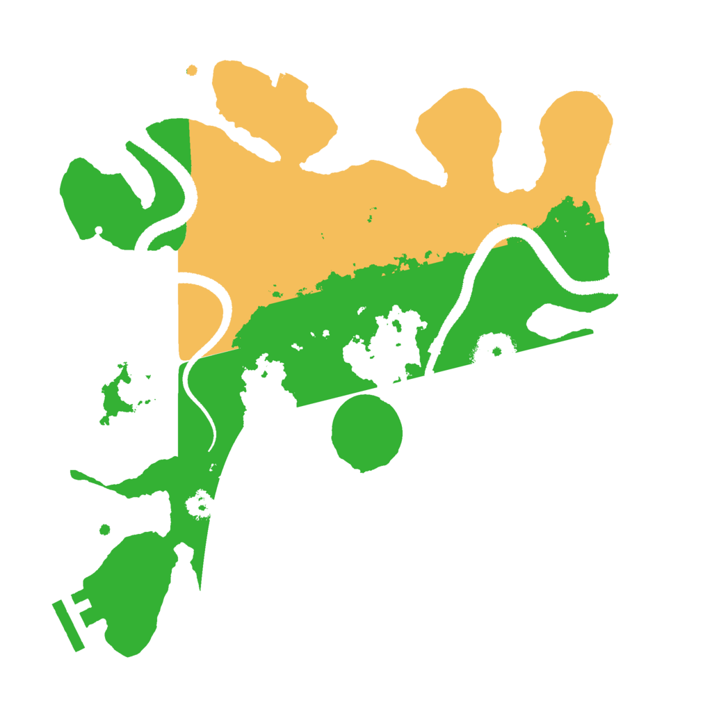 Biome Rust Map: Procedural Map, Size: 2675, Seed: 64050