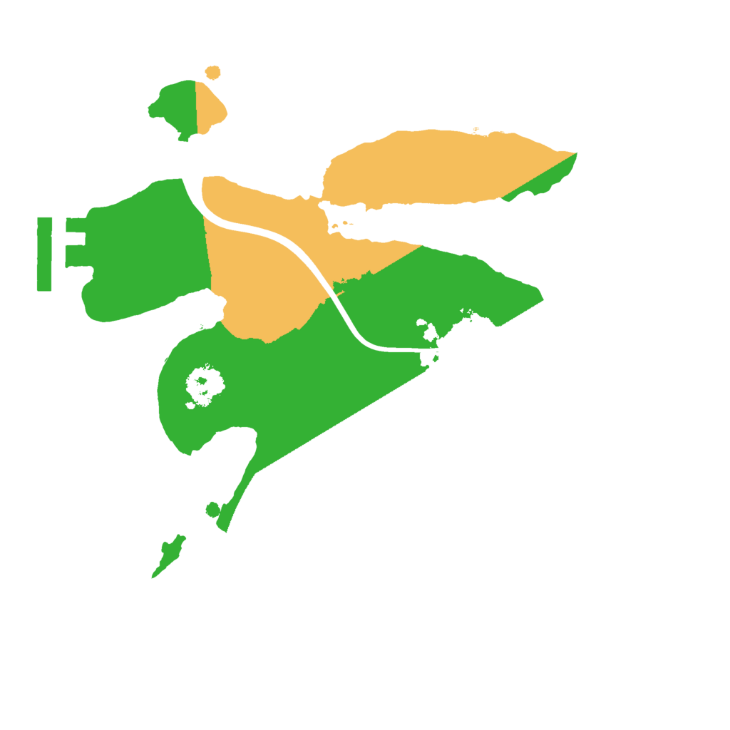 Biome Rust Map: Procedural Map, Size: 2000, Seed: 1776103427