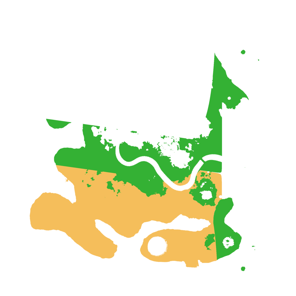 Biome Rust Map: Procedural Map, Size: 2700, Seed: 84058