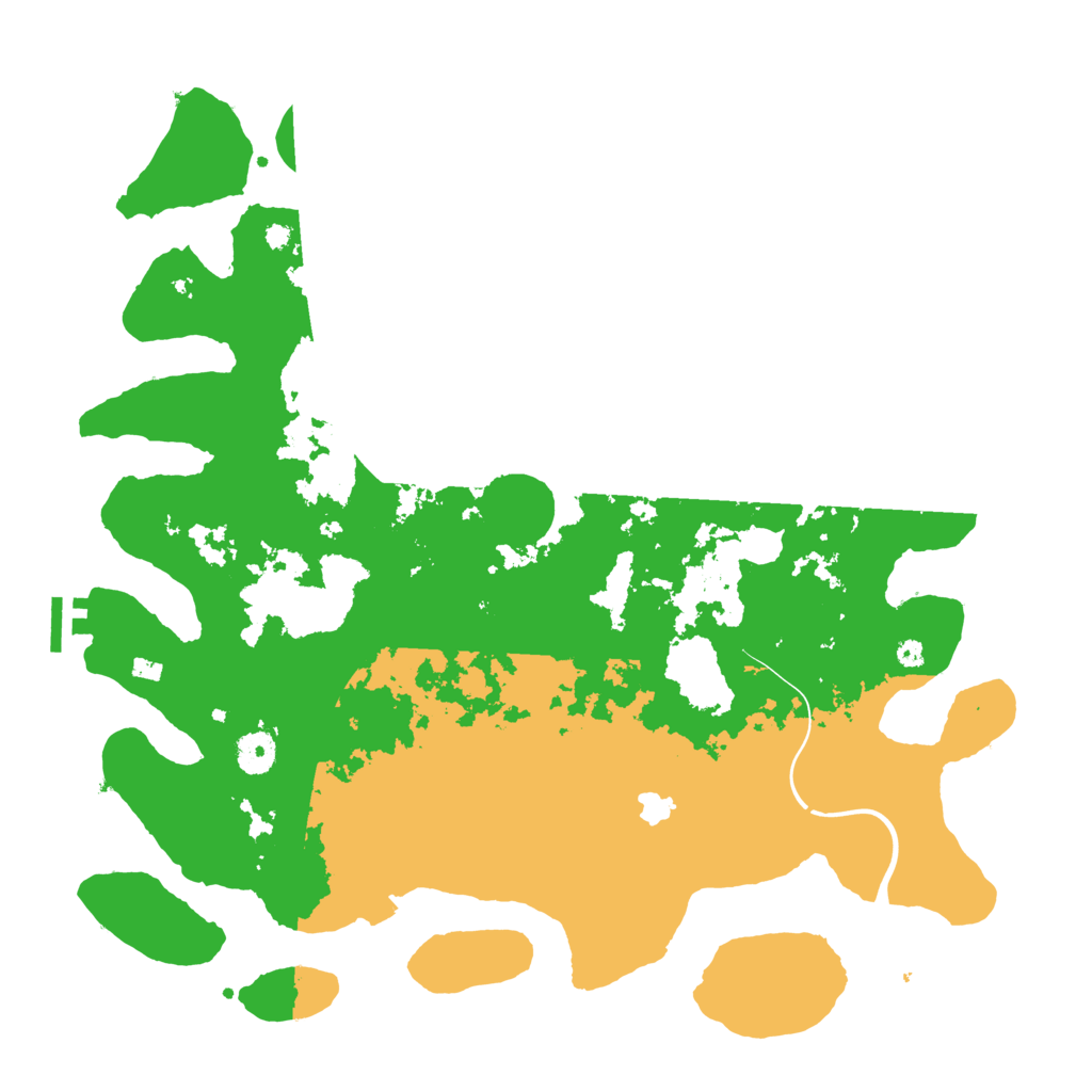 Biome Rust Map: Procedural Map, Size: 4000, Seed: 48721841