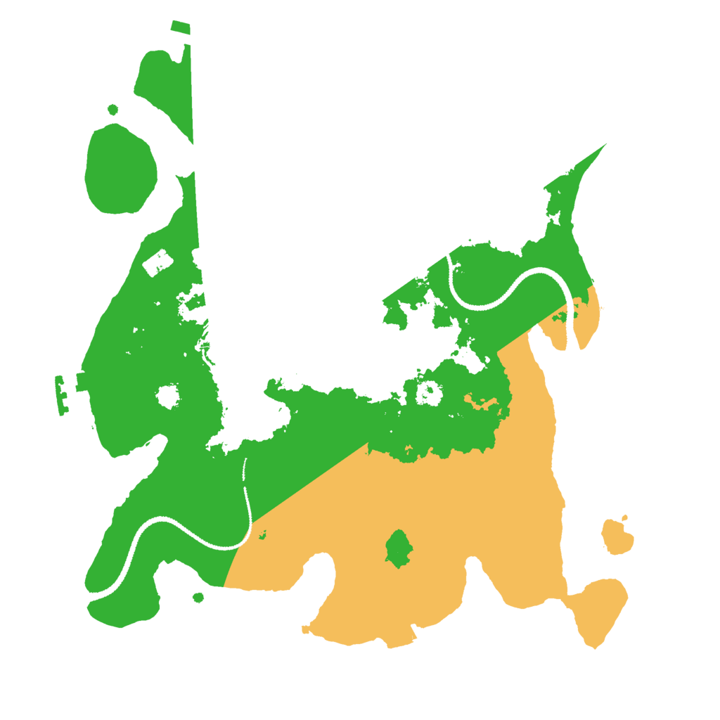 Biome Rust Map: Procedural Map, Size: 2750, Seed: 81790