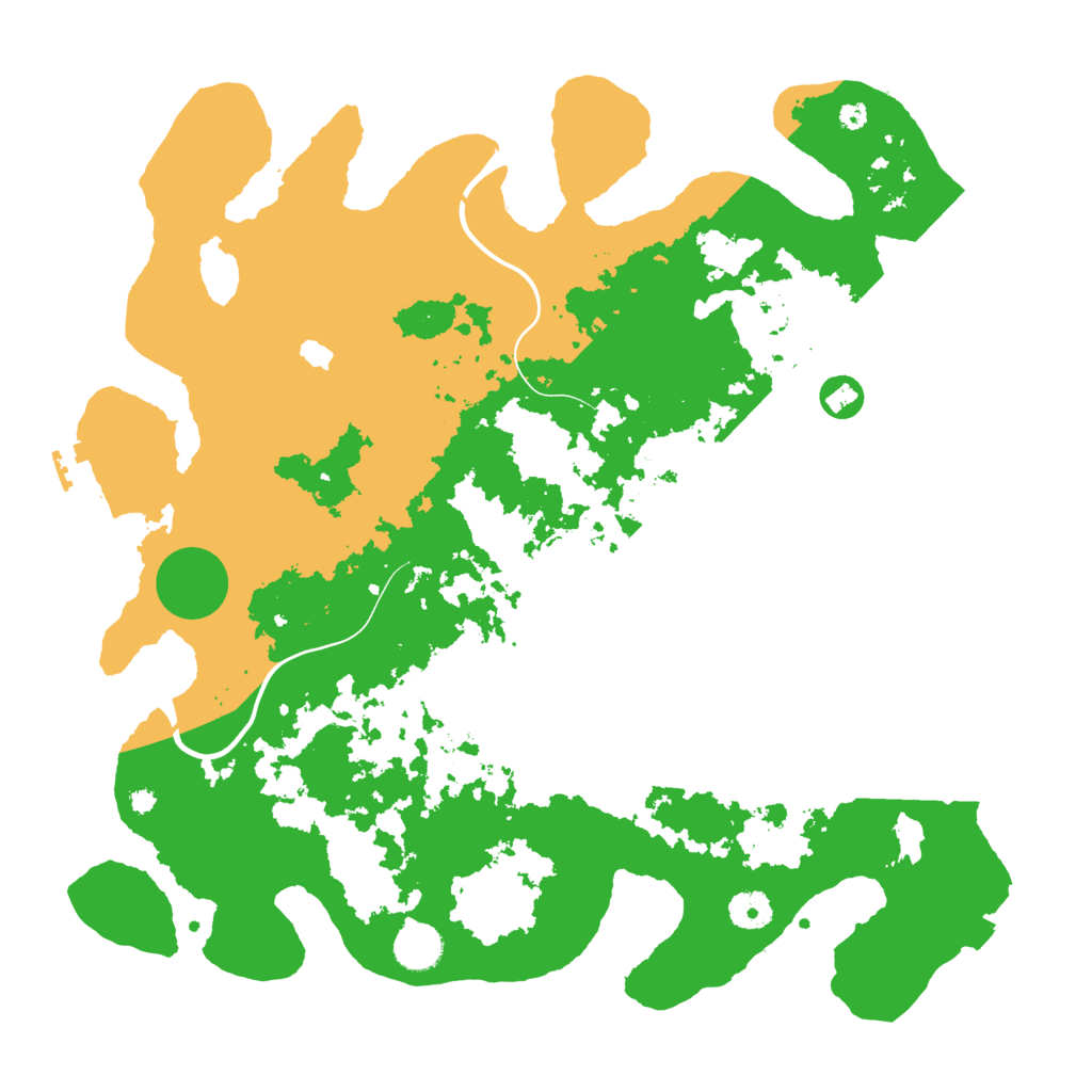 Biome Rust Map: Procedural Map, Size: 4000, Seed: 27159341