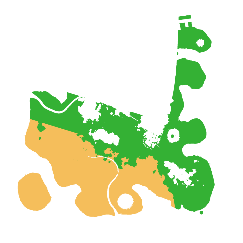 Biome Rust Map: Procedural Map, Size: 2750, Seed: 572190521