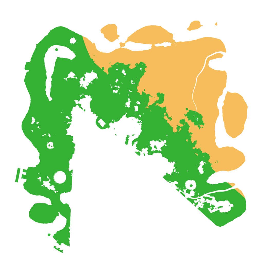 Biome Rust Map: Procedural Map, Size: 3750, Seed: 1745572983