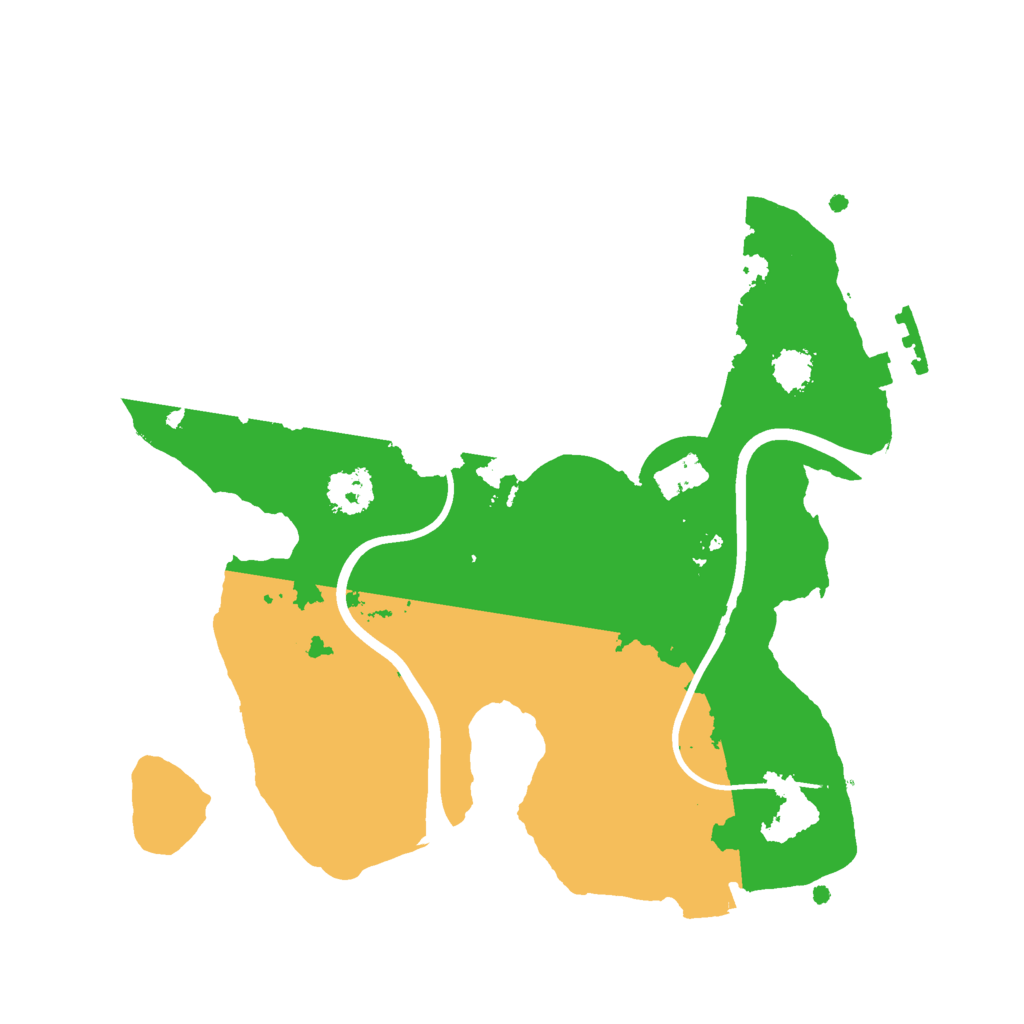Biome Rust Map: Procedural Map, Size: 2250, Seed: 1663672463
