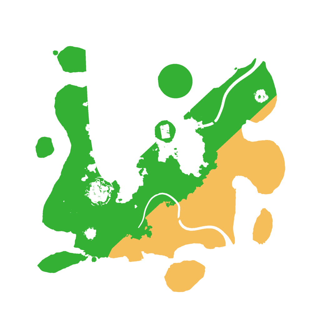 Biome Rust Map: Procedural Map, Size: 2500, Seed: 1478784414