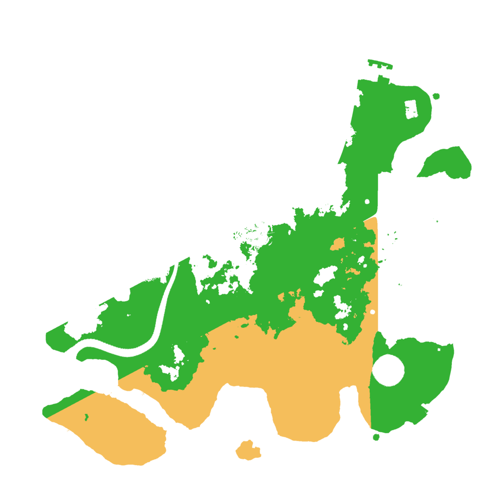 Biome Rust Map: Procedural Map, Size: 3000, Seed: 6529841