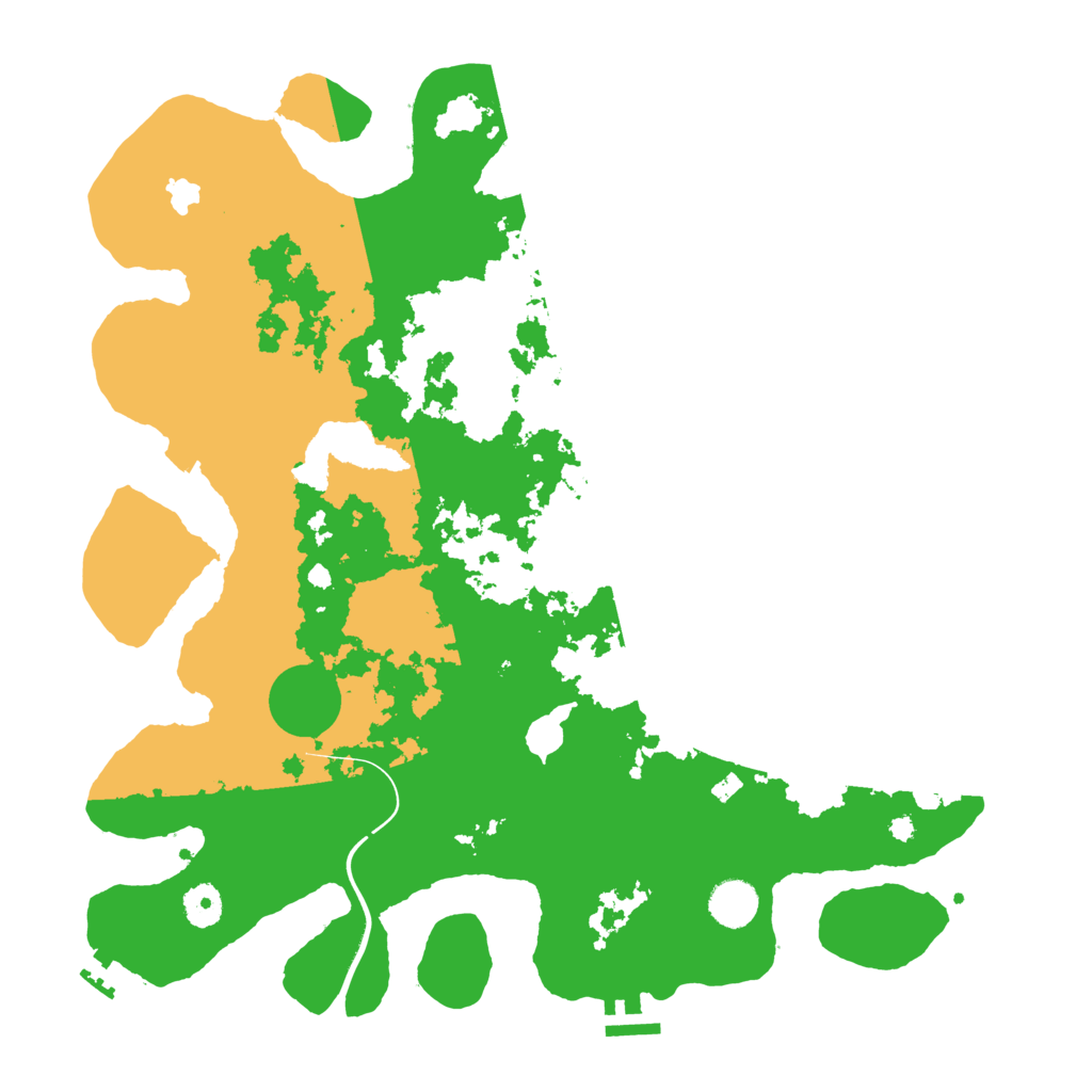 Biome Rust Map: Procedural Map, Size: 4000, Seed: 1153002