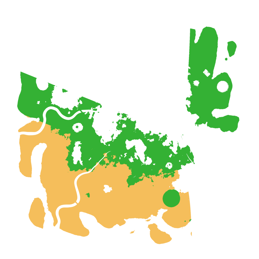 Biome Rust Map: Procedural Map, Size: 4000, Seed: 816590029