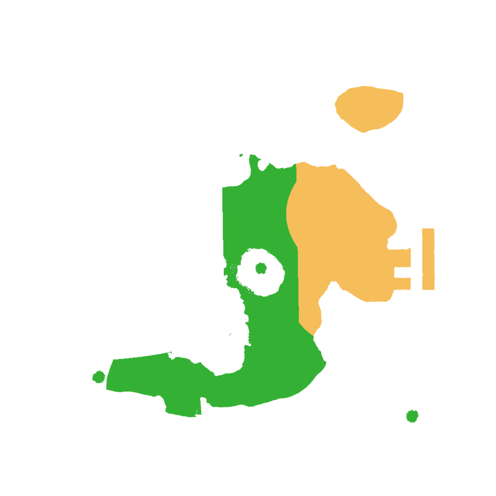 Biome Rust Map: Procedural Map, Size: 1625, Seed: 578415876