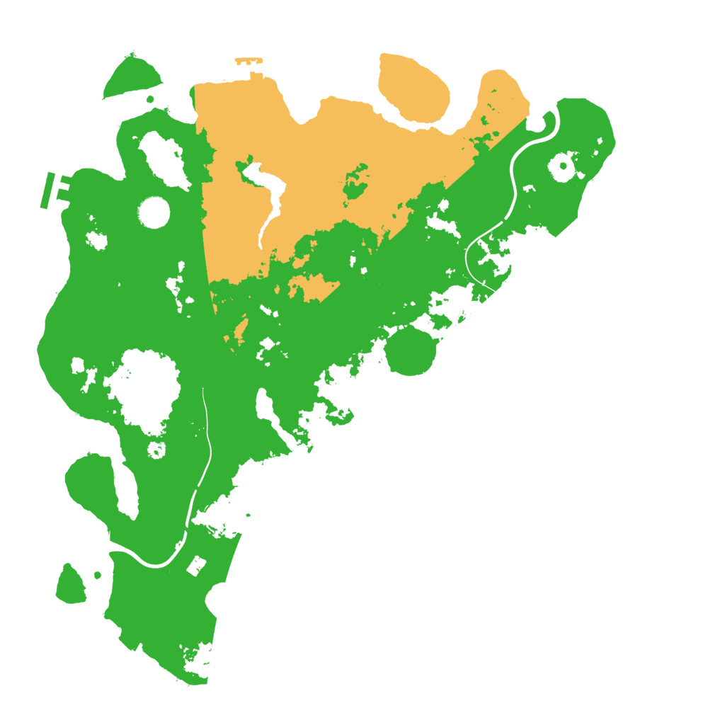 Biome Rust Map: Procedural Map, Size: 4000, Seed: 324562