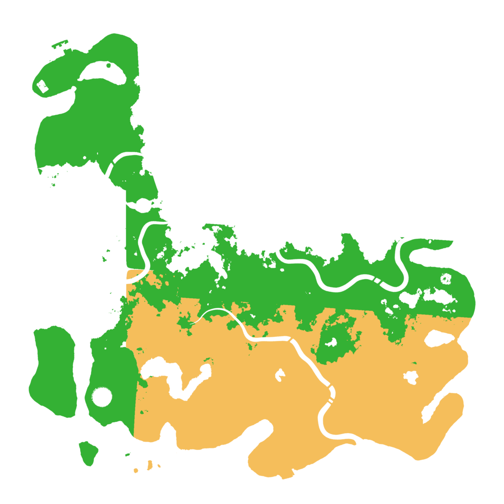 Biome Rust Map: Procedural Map, Size: 4500, Seed: 1506199101