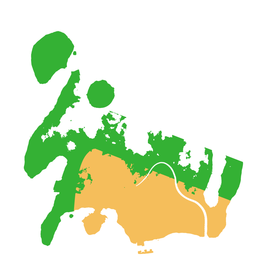 Biome Rust Map: Procedural Map, Size: 2700, Seed: 1142697592