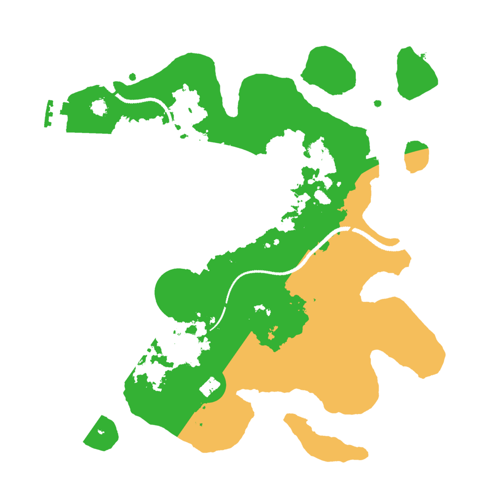 Biome Rust Map: Procedural Map, Size: 2750, Seed: 284218549