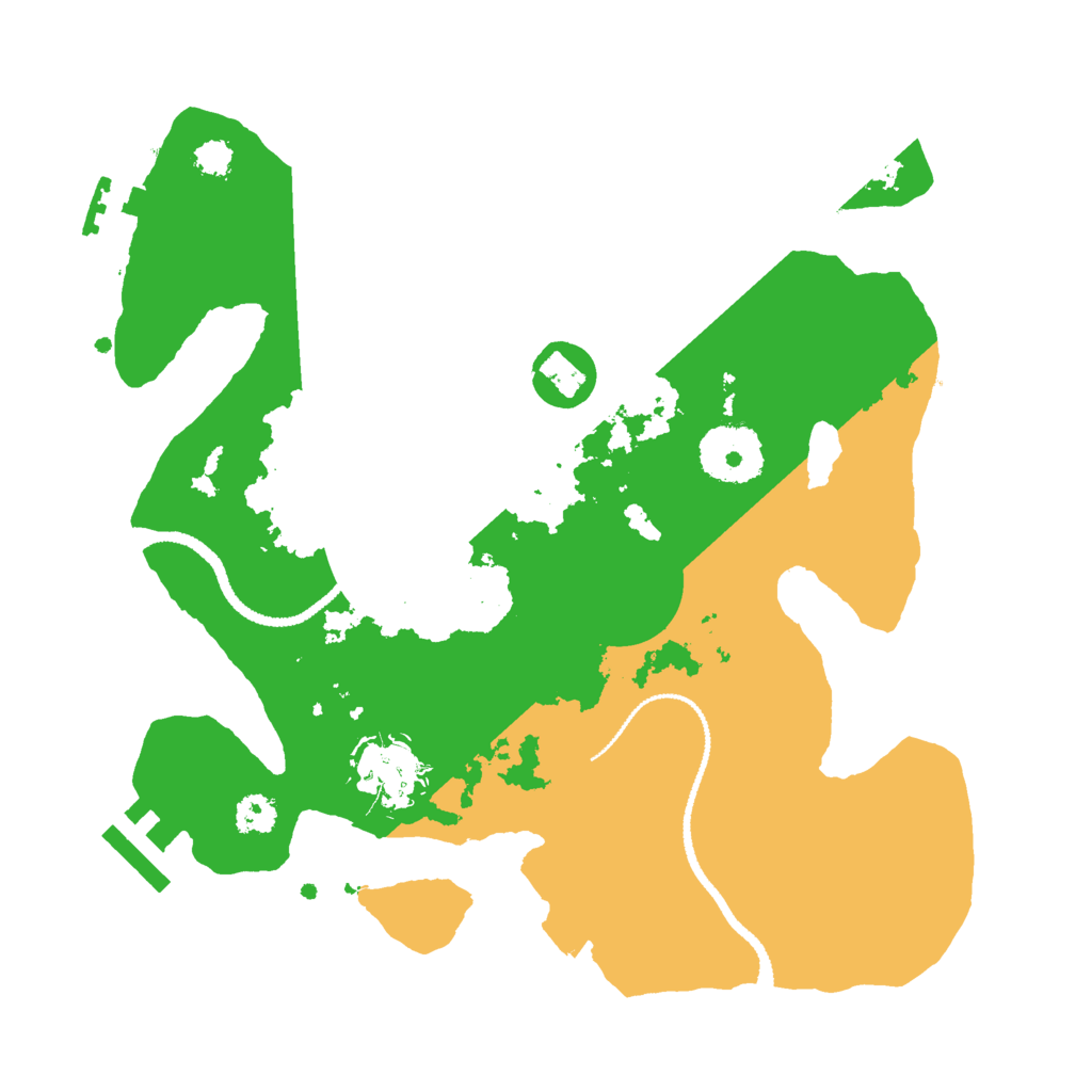 Biome Rust Map: Procedural Map, Size: 2700, Seed: 604857291