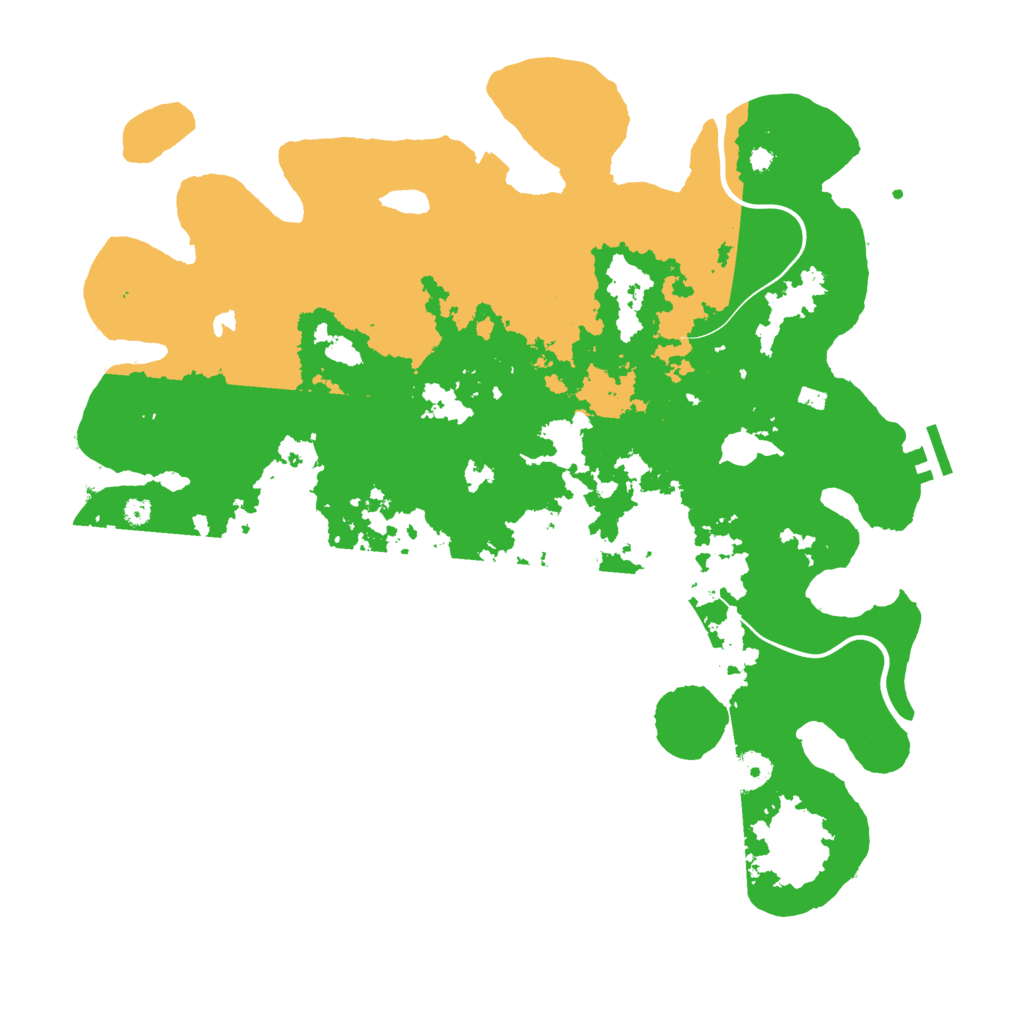 Biome Rust Map: Procedural Map, Size: 4000, Seed: 756166133