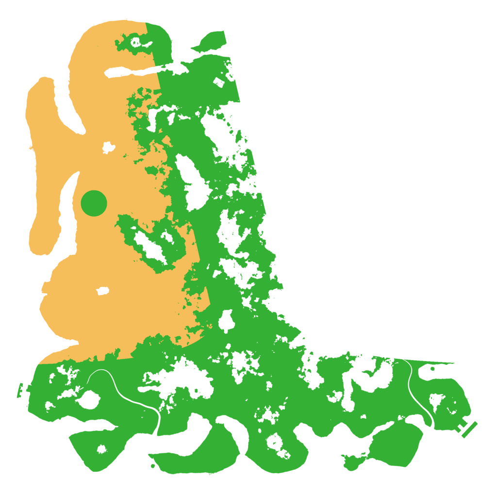 Biome Rust Map: Procedural Map, Size: 5000, Seed: 1502463174