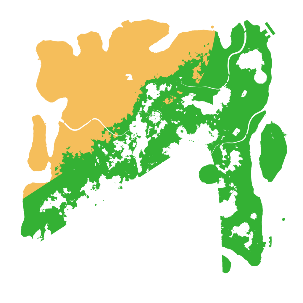 Biome Rust Map: Procedural Map, Size: 4250, Seed: 1350709228