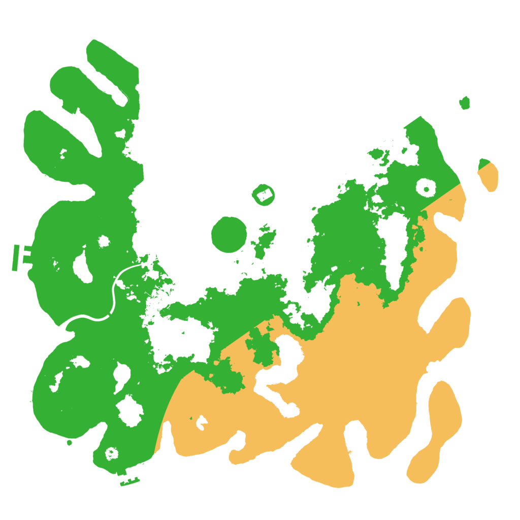 Biome Rust Map: Procedural Map, Size: 4000, Seed: 492364941