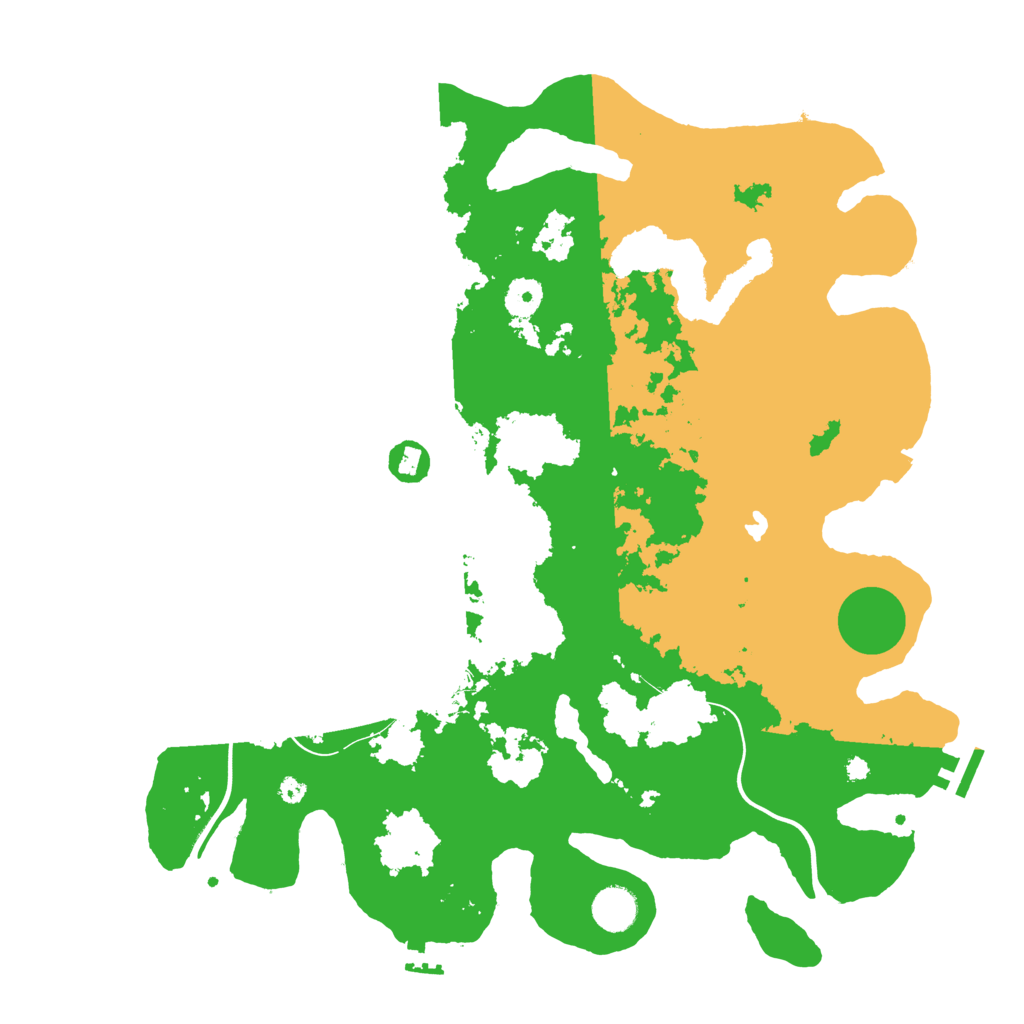 Biome Rust Map: Procedural Map, Size: 4000, Seed: 246228507