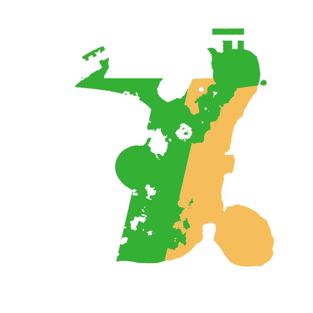 Biome Rust Map: Procedural Map, Size: 2000, Seed: 1186451160