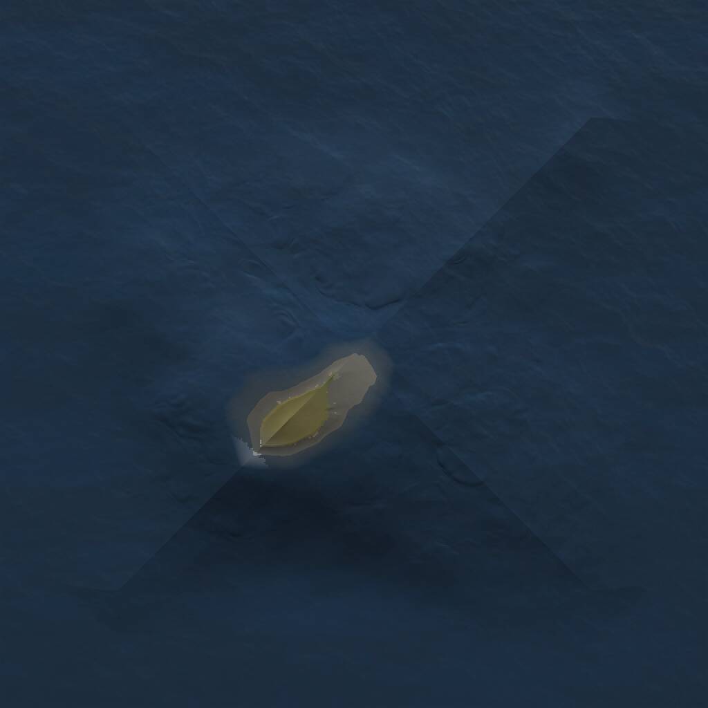 Rust Map: Procedural Map, Size: 1000, Seed: 275196095, 1 Monuments