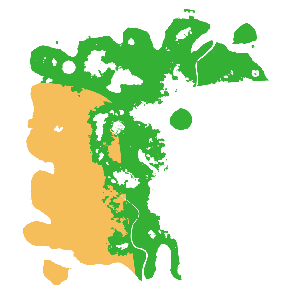Biome Rust Map: Procedural Map, Size: 4000, Seed: 95848476