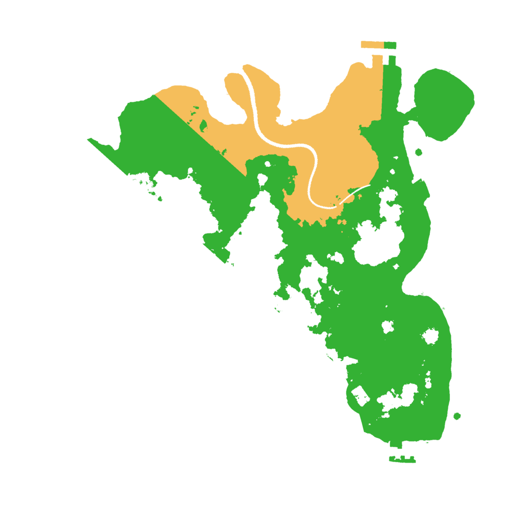Biome Rust Map: Procedural Map, Size: 3000, Seed: 275196095