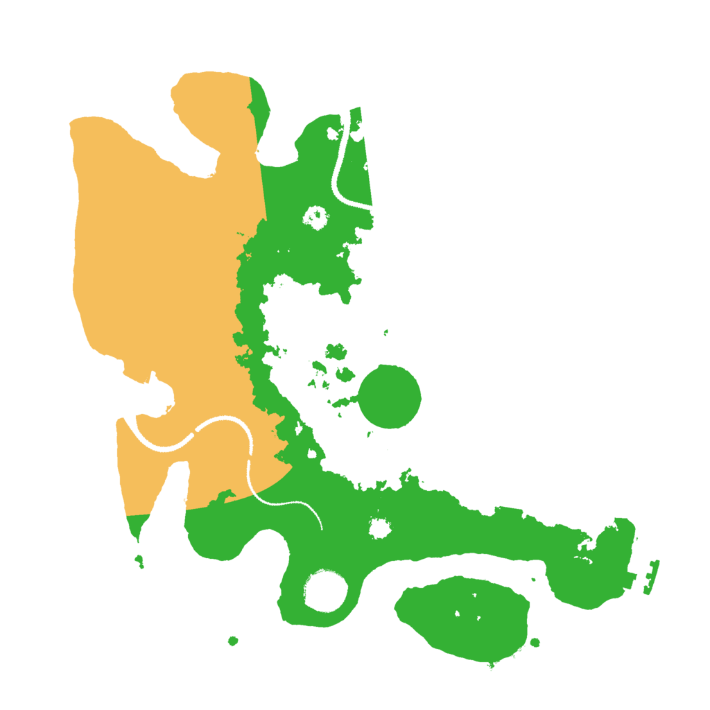 Biome Rust Map: Procedural Map, Size: 3000, Seed: 980838170