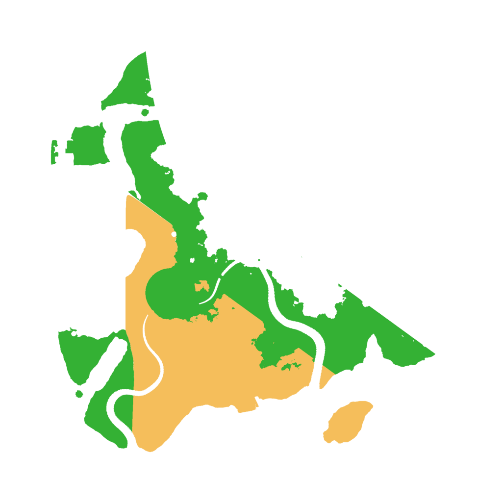 Biome Rust Map: Procedural Map, Size: 2750, Seed: 112939