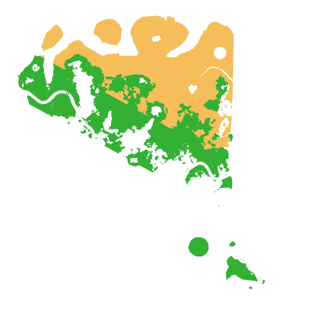 Biome Rust Map: Procedural Map, Size: 4500, Seed: 1936104277