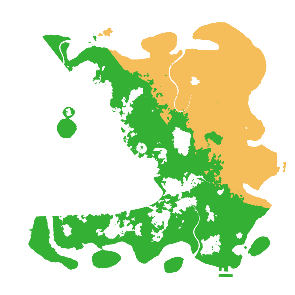 Biome Rust Map: Procedural Map, Size: 4250, Seed: 596452819