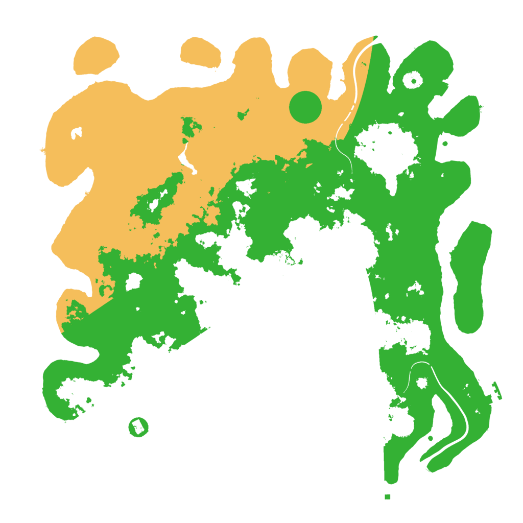 Biome Rust Map: Procedural Map, Size: 4250, Seed: 818295854