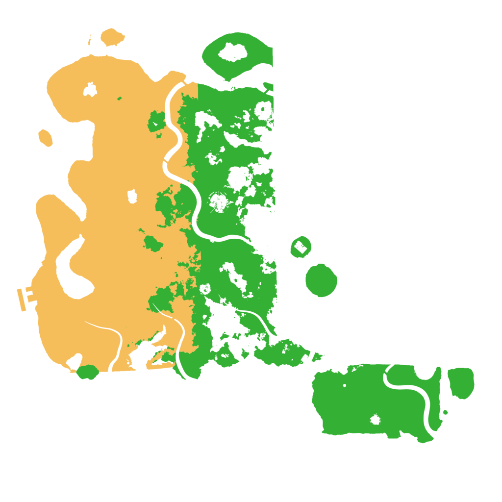 Biome Rust Map: Procedural Map, Size: 4500, Seed: 7379264