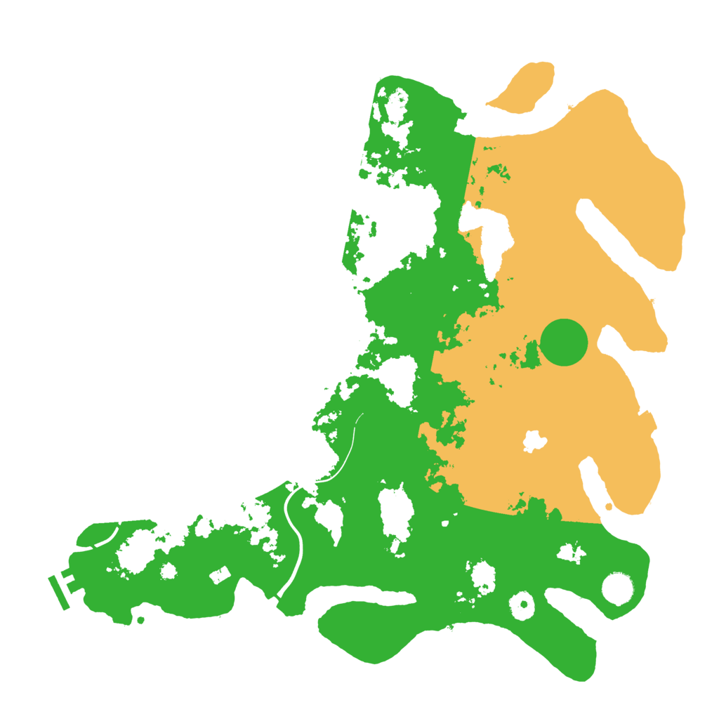 Biome Rust Map: Procedural Map, Size: 4000, Seed: 937214099