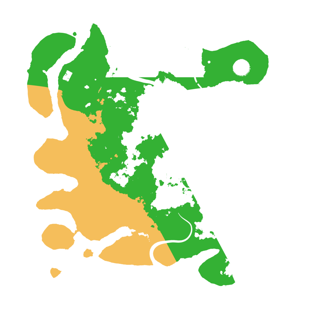 Biome Rust Map: Procedural Map, Size: 3250, Seed: 683292344