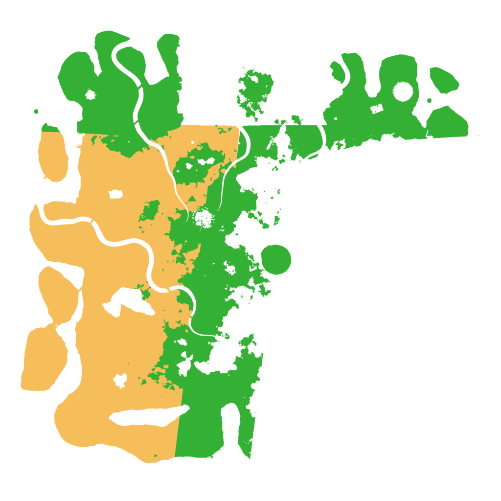 Biome Rust Map: Procedural Map, Size: 4500, Seed: 1830597358