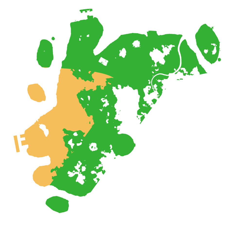 Biome Rust Map: Procedural Map, Size: 3000, Seed: 2473958