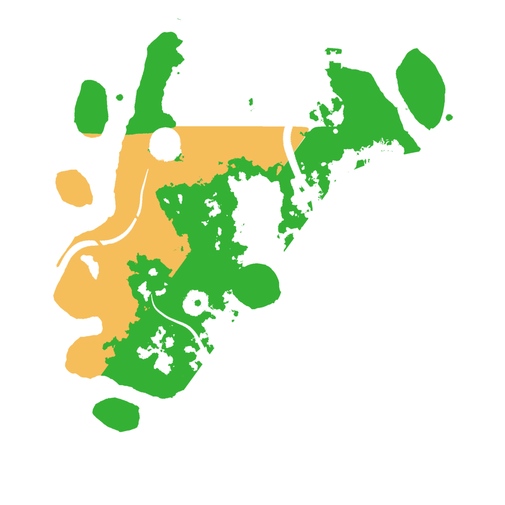 Biome Rust Map: Procedural Map, Size: 3000, Seed: 2473958