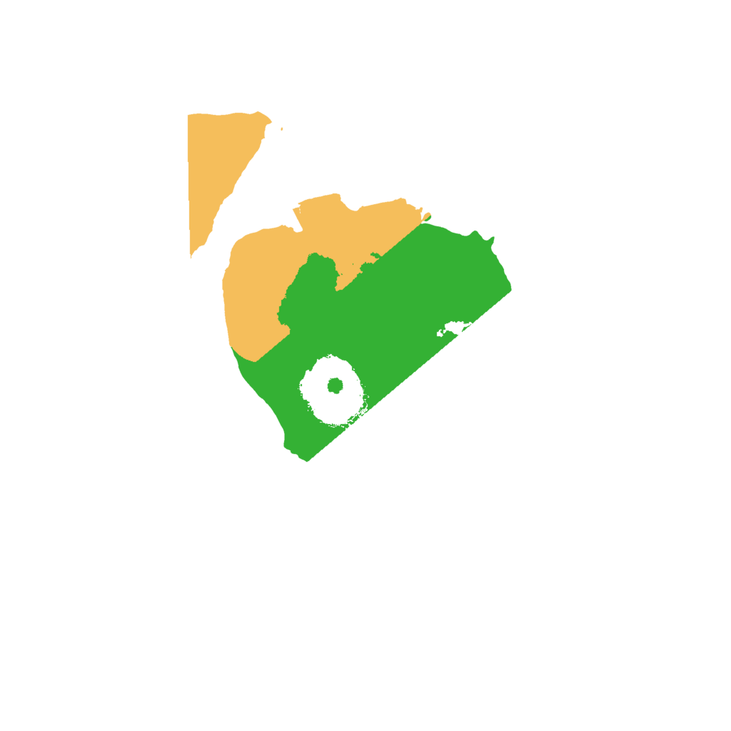 Biome Rust Map: Procedural Map, Size: 1750, Seed: 13