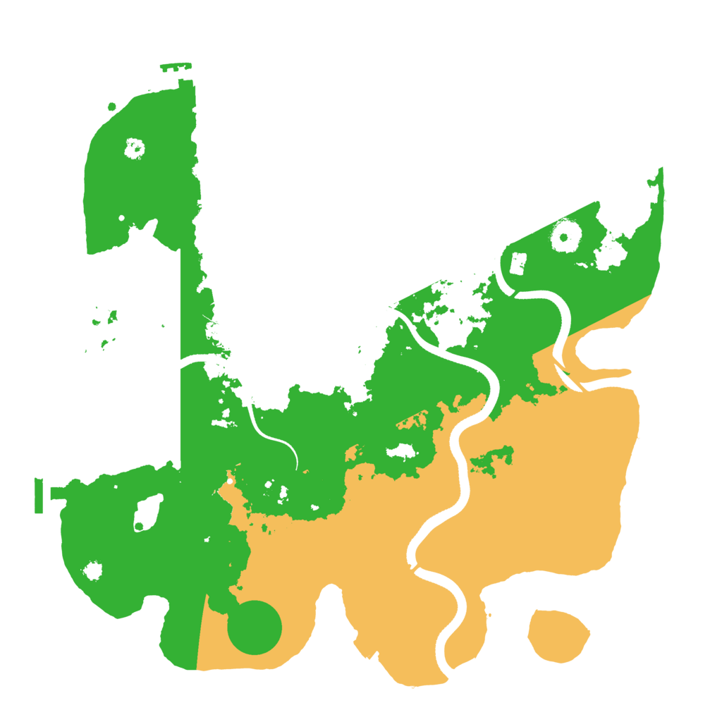 Biome Rust Map: Procedural Map, Size: 3500, Seed: 1449743632